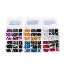 Motorcycle Fairing Bolts Kit Fastener Clips Screw Universal Fit Honda/Suzuki