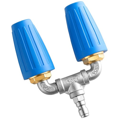 #ad Metal Dual Turbo Nozzle Pressure Washer 4000 PSI Versatile Cleaning Solution $48.99