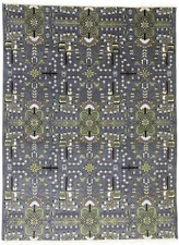 9X12 Handmade Wool Oriental Rug Large Tribal Allover Floral Pattern Carpet