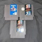 Lot of 3 NES Video Games *Loose !! NOT !!! WORKING TESTED ON MY NES