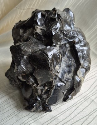 Obsidian Vulkangestein Vulkanglas naturbelassen Fundstück 8,5kg * Mega Unikat *