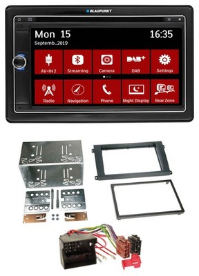 Blaupunkt Bluetooth DAB 2DIN USB DVD MP3 Autoradio für Porsche Cayenne 2007-2010