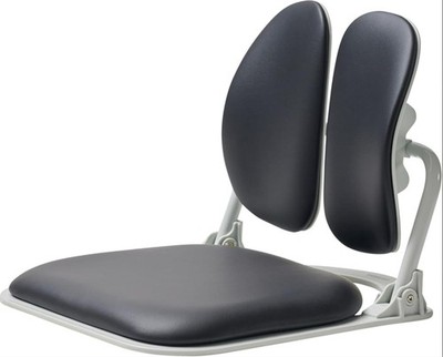 【Premium Dual-Backrests】 Made in Korea Ergonomic Floor Chair with Back Suppor...