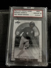 2018 Michael Harris ll Leaf Perfect Game National Showcase Rookie #054 GEM-MT 10
