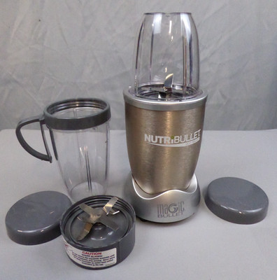 NutriBullet Magic Blender 900 Series Model NB201 Silver Tested and Working