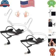 Dynamic Audio 3.5mm Earpiece with Active Noise Cancellation for Professionals