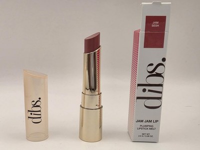 DIBS Jam Jam Lip Plumping Lipstick Melt Jam Sesh Hydrating Glossy Lip Color NEW
