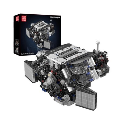 Mould King 10230 W12 Twin Turbo Motor Modellbauset | 871 Teile