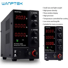 Adjustable 0-30V 60V 6A 10A DC Power Supply Lab Variable Regulated Bench Source