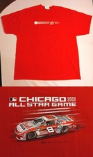 2003 Chase Authentics Red Chicago All-Star Game Dale Earnhardt Jr. T-Shirt XL