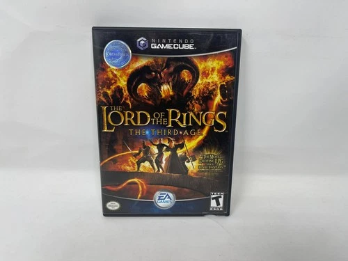 Lord of the Rings: The Third Age (Nintendo GameCube, 2004) Complete In Box CIB