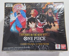 one piece tcg emperors in the new world booster box Card Game - OP09 Japanese Box OP One Piece Trading Card Game