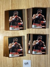 Lot of 111 Riddick Bowe Legends Sports Memoribilia #15 Bronze Border Cards