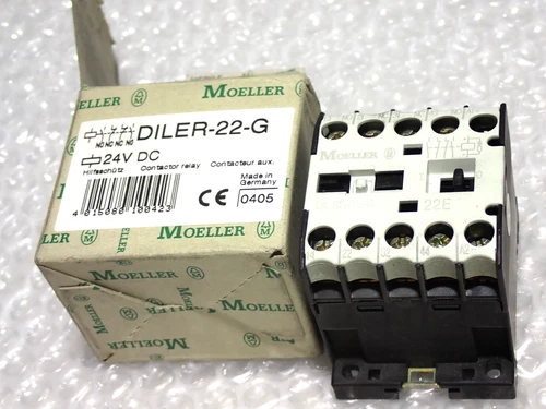 MOELLER Mini Contactor Relay DILER-22-G-C (24VDC) NEW