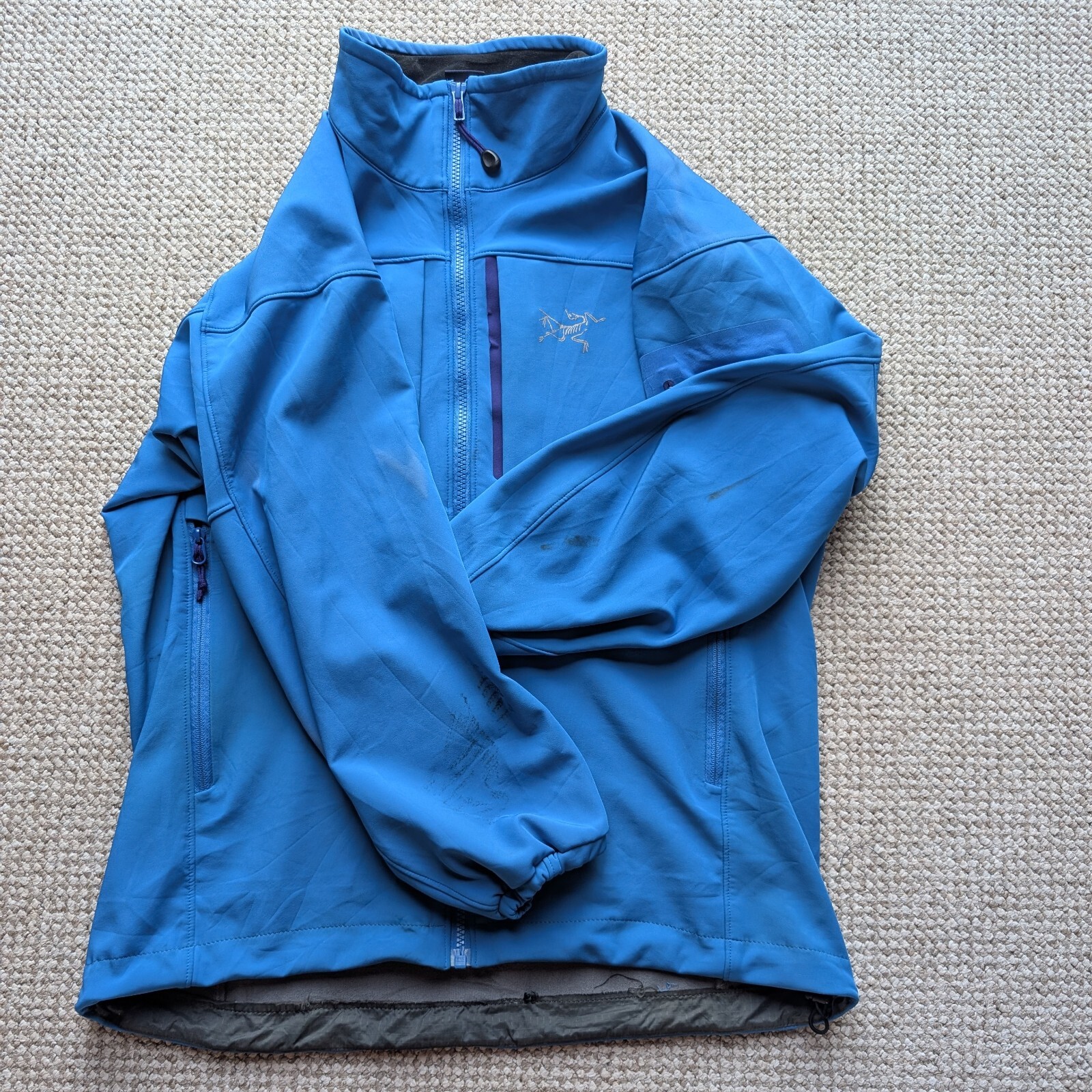 Arc'teryx Gamma MX Giacca Soft Shell Blu Uomo Medium #ARC359