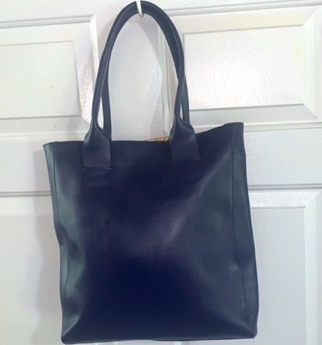 Borsa a tracolla BCBG MAXAZRIA in pelle blu Cleo borsa per laptop usata in ottime condizioni - Foto 2 di 12