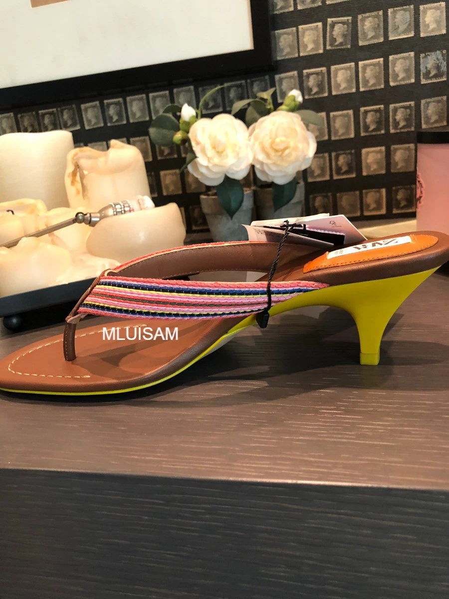 Zara hotsell thong sandals
