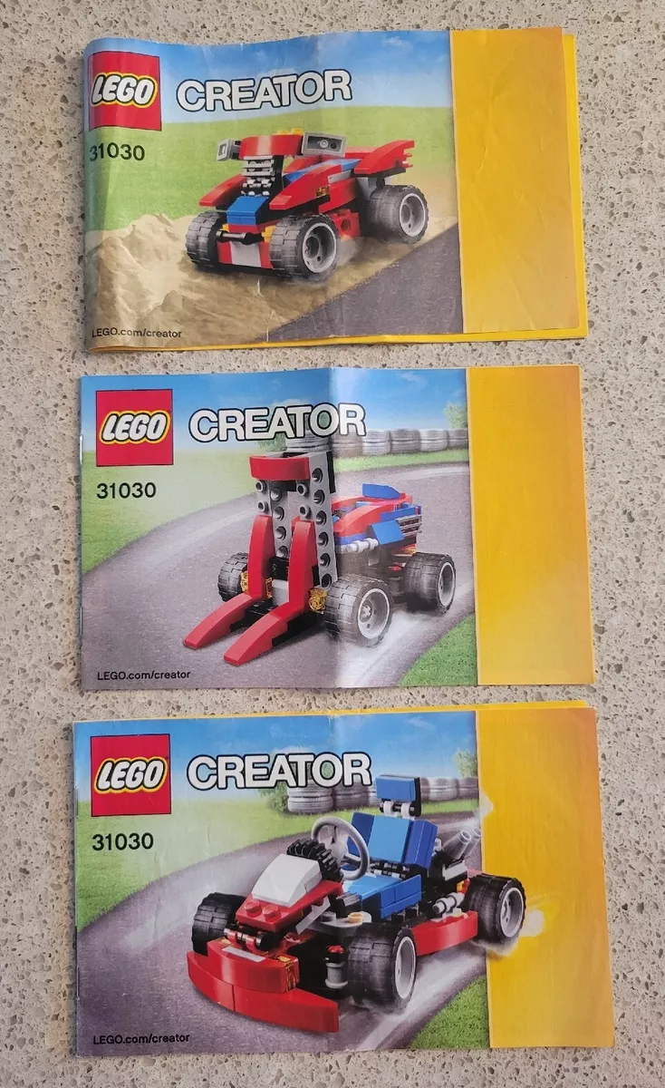 Lego Creator 31030 Red Go Kart 2015 Instructions Only eBay