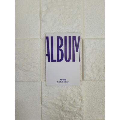 ASTRO 2nd Album - All Yours [Moonbin Photocard] | eBay