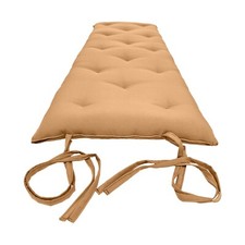 Twin Japanese Floor Rolling Mattress, Cotton Shiki Futon Mat 3 x 39 x 80 Peach