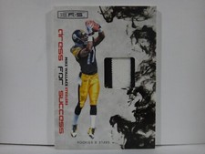 2009  Rookies & Stars DRESS FOR SUCCESS Prime /50 Mike Wallace #28 Rookie RC