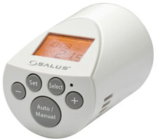 NEW TRV SALUS PH60 programmable radiator thermostat head M30x1.5  and RA - valve
