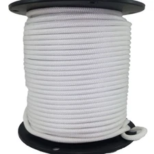 5/16″ 500 ft Bungee Shock Cord White Marine Grade Heavy Duty Shock Rope