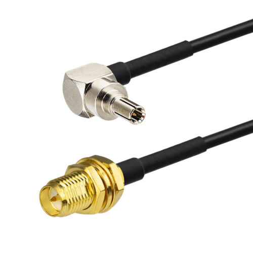 RP-SMA Female to CRC9 Male Pigtail Cable RG174 20cm for Huawei Modem E176G E156G - Afbeelding 1 van 3