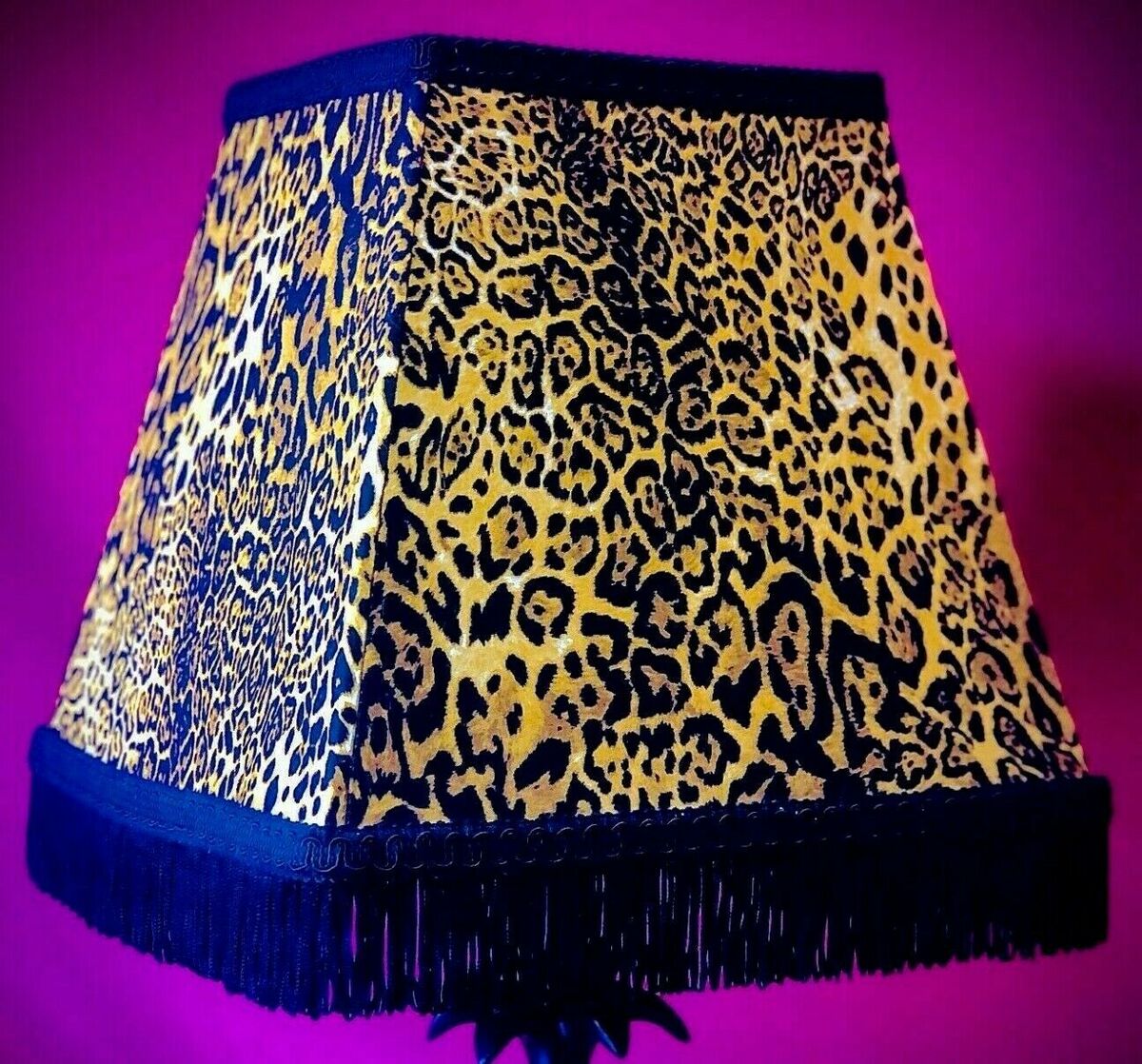 Leopard Print Shade Floor Lampshade Animal Table Lamp Green 