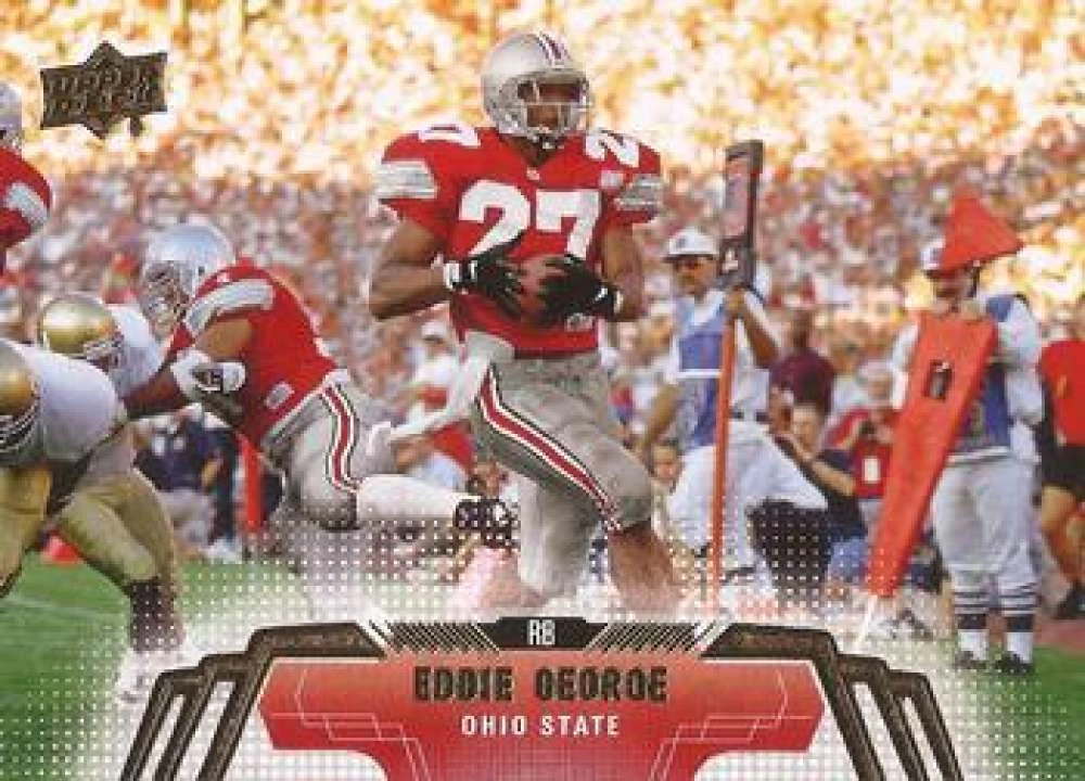 Eddie George trading card