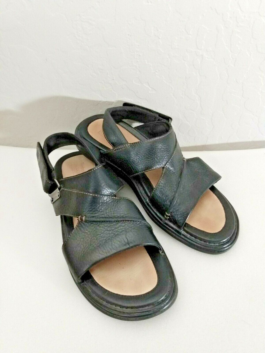 Timberland Smart Comfort Mens Black Leather Sandals 57518  display picture 1