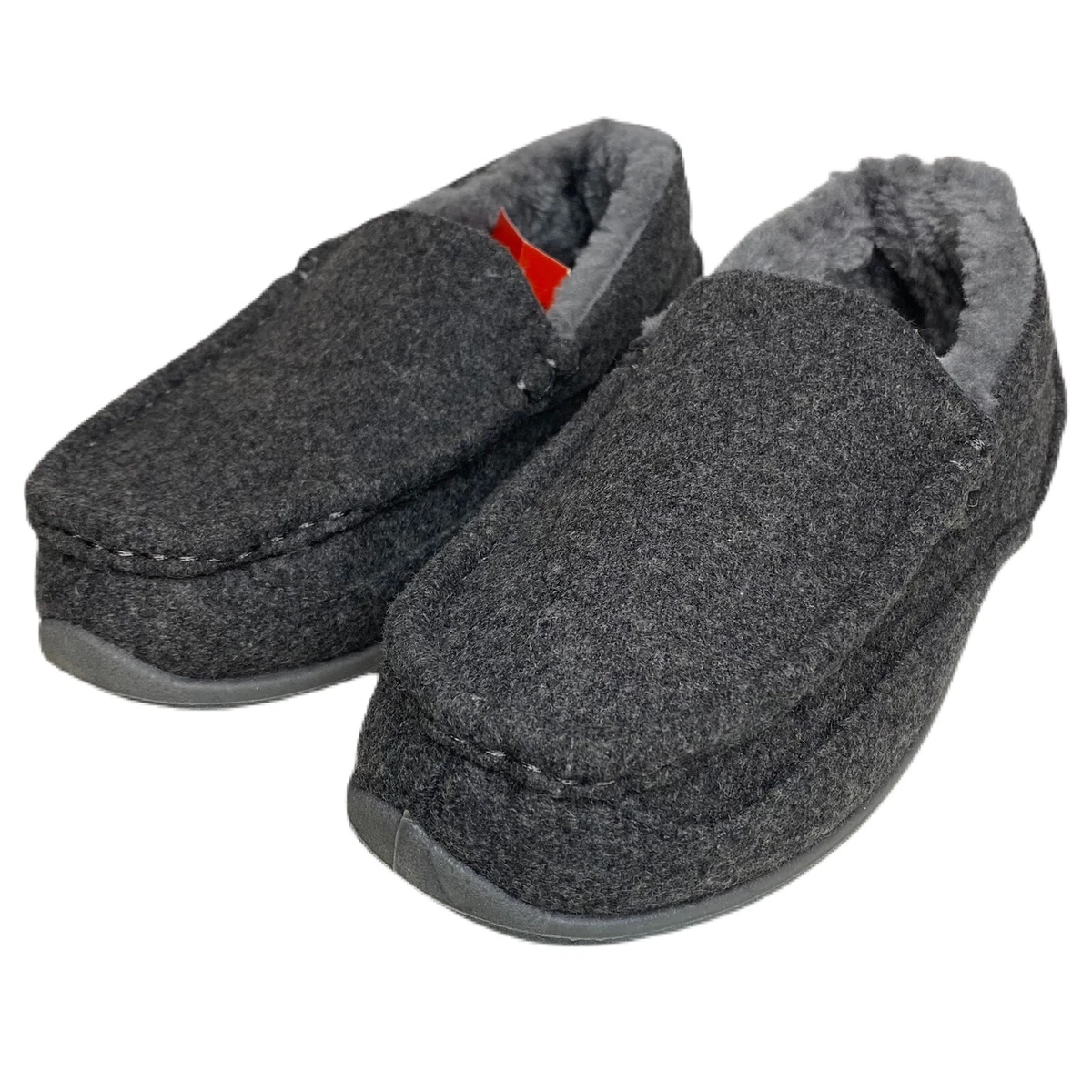 Amazon.com | NCCB Boys Slippers Girls Slippers Moccasin Memory Foam Winter  Nonslip Indoor Outdoor Slippers Brown 10 | Slippers