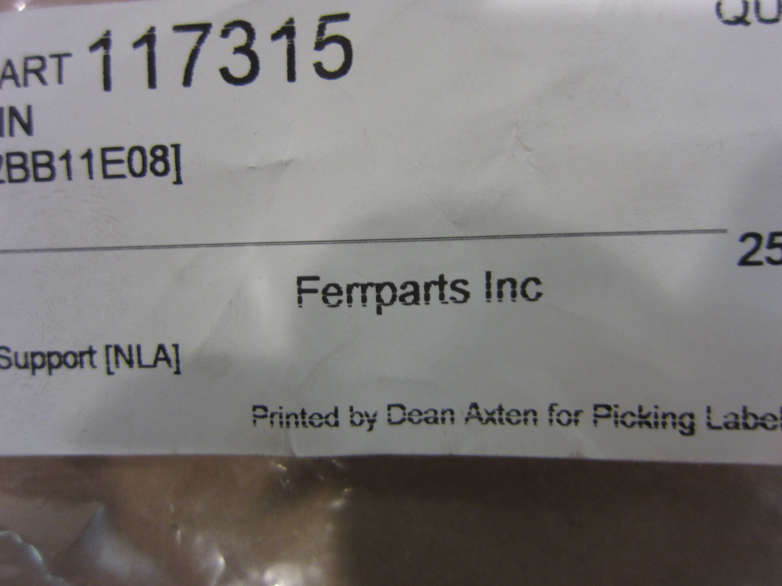 Ferrari 512 BBi - Support For Alternator - Part # 117315