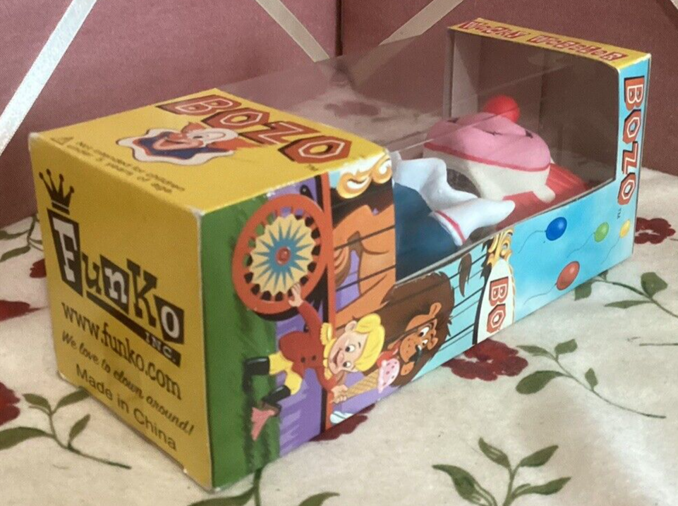 【FUNKO WACKY WOBBLE】 BOZO VINTAGE 2001 FUNKO POP WACKY WOBBLER BOZO THE CLOWN