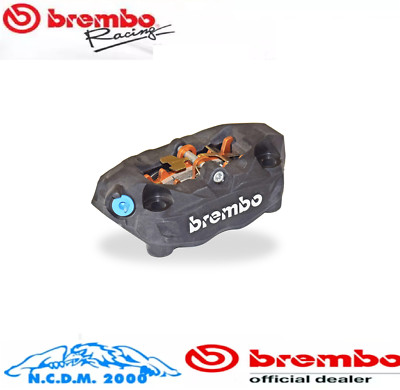 Brake Clamp [BREMBO] - COD.20B69012 (M4.32 B Left Black Center Distance 100 MM)