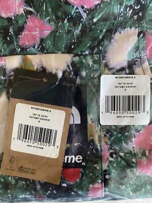 Supreme SS22 The North Face Trekking S/S Flowers Shirt | eBay