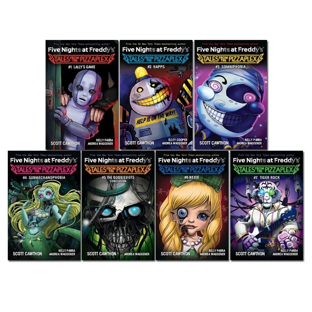 Five Nights at Freddy's: Tales from the Pizzaplex Series 7 Books Collection Set