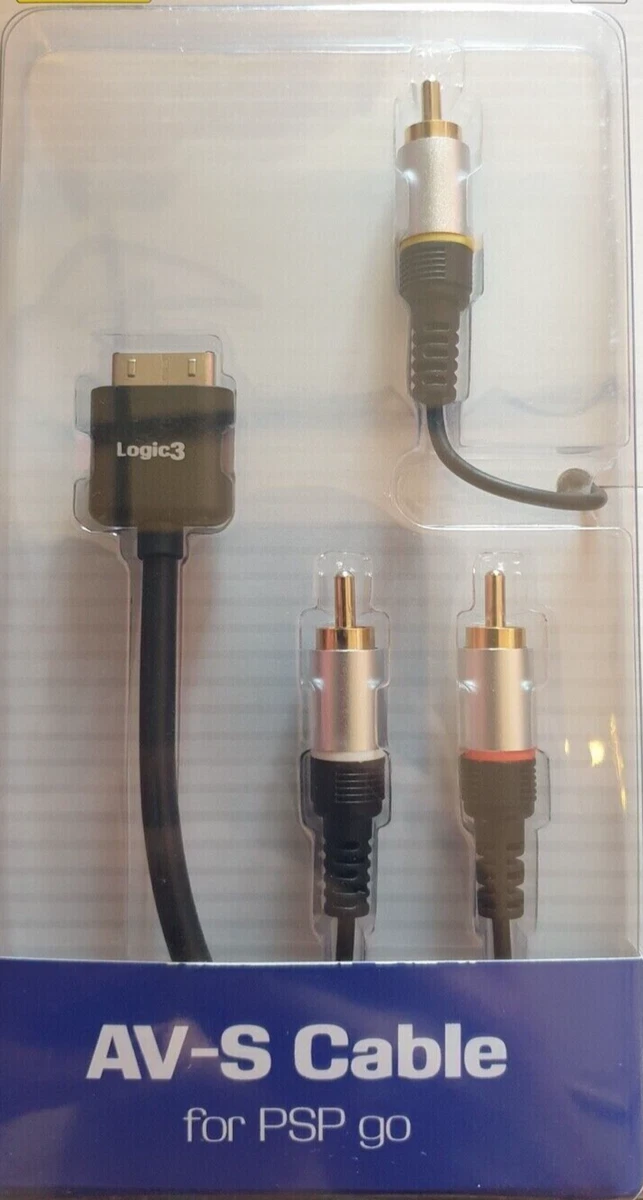 AV S Cable for Sony PSP Go Connect PSP Go to a TV Video and Audio L R RCA