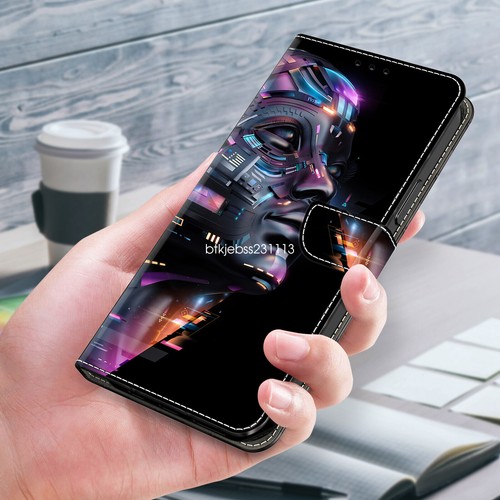 For Samsung J3 J5 J7 J4+ J6+ ShoockProof Leather Stand Wallet Phone Case Cover - Picture 10 of 27
