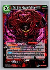 Dark Broly Resonant Obliteration BT15-004 SR Dragon Ball Super Card Game CCG