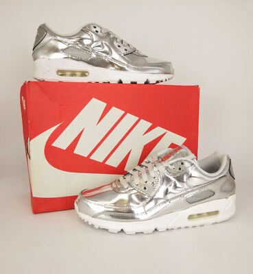 nike air max 90 chrome & platinum