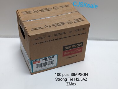す strong pack t 2点セット　M size 100 pcs. SIMPSON Strong Tie H2.5AZ Z-Max (NEW). | eBay