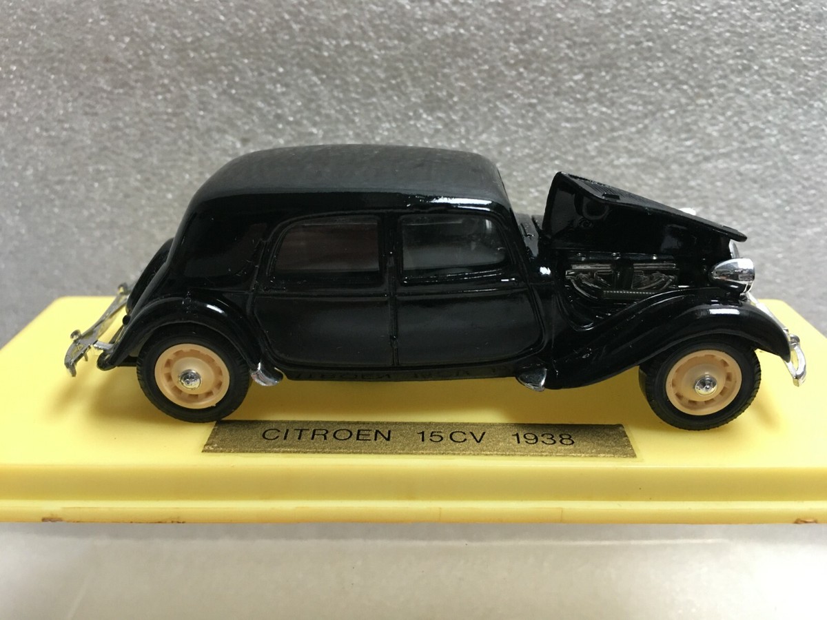 CITROEN TRACTION COUPE 1938 Gris Silver par ELYSEE au 1/43