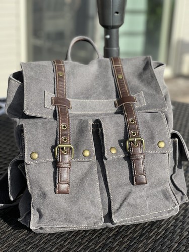 cargoit canvas backpack