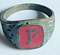 EXTREMELEY ANCIENT ROMAN BRONZE RING ENGRAVED