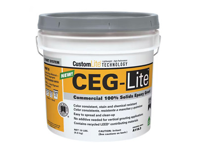 Custom Building Products CEG-Lite Grout, Part B - 2 Gal
