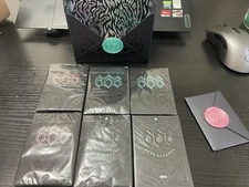 Half Brick 666 Rose Gold & Frostbite - Riffle Shuffle Kickstarter Campaign.