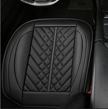 Full Surround Front Car Seat Cushion Leather Breathable Pad Interior Accessories