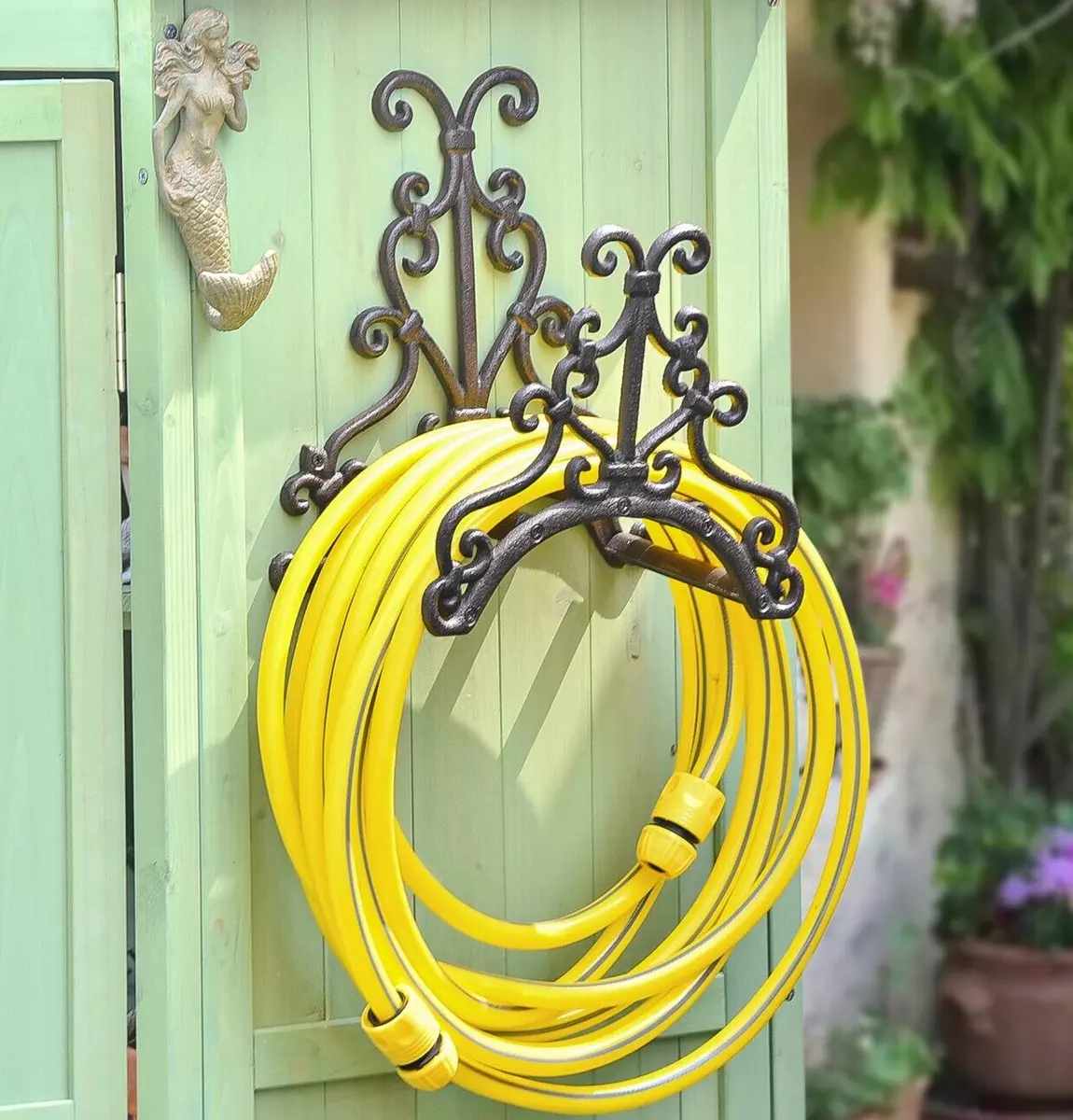 Decorative on sale hose holders
