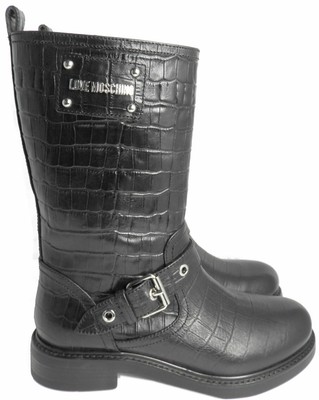 love moschino booties